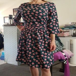 Modcloth Dress Ducks in a Row Size Small